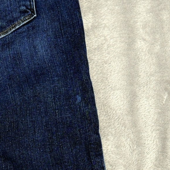 Frame Le Garcon Skinny Jeans 28(30) Distressed Mid Rise Medium Wash 27 Inseam - Picture 12 of 14